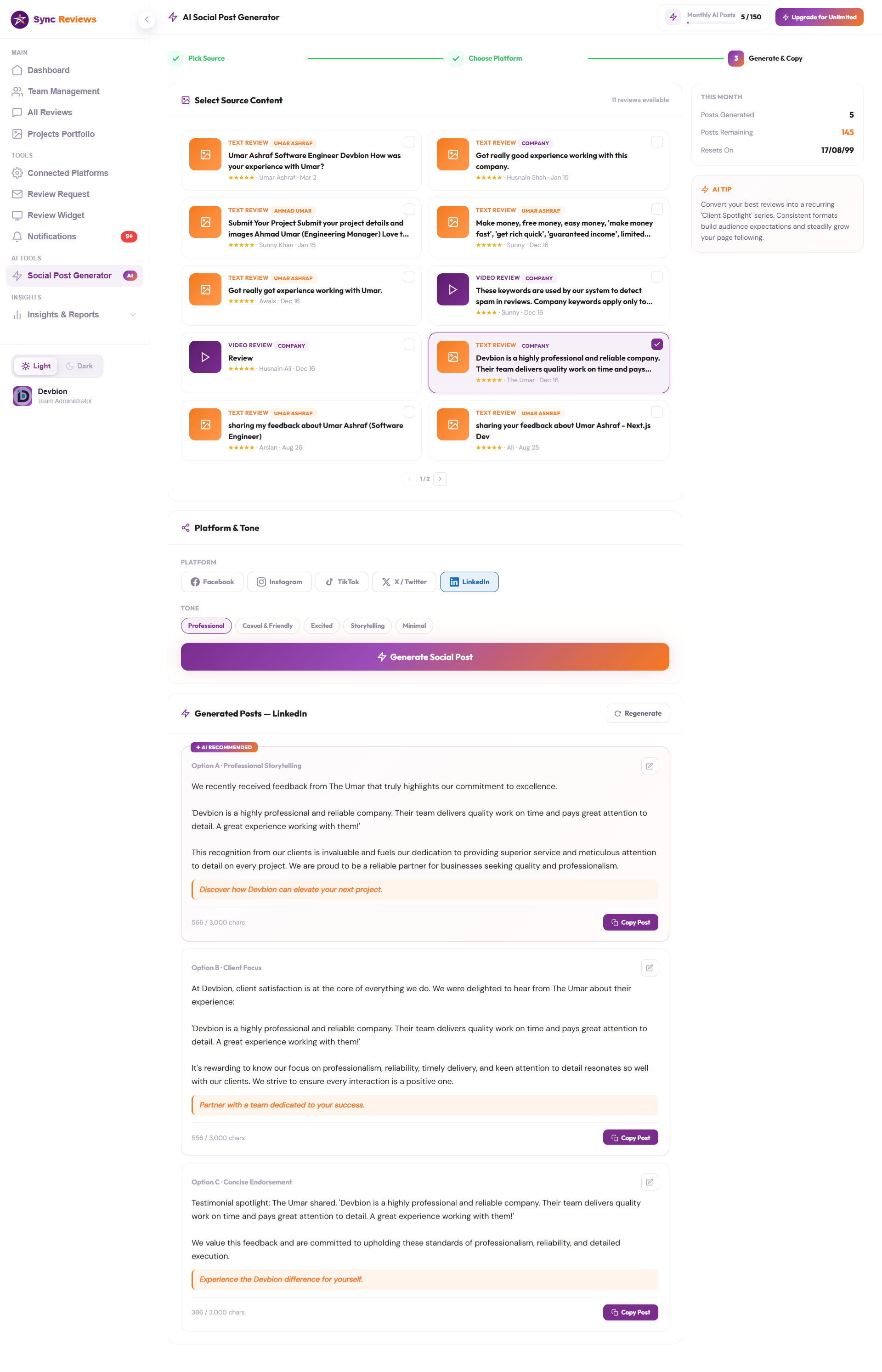 SyncReviews